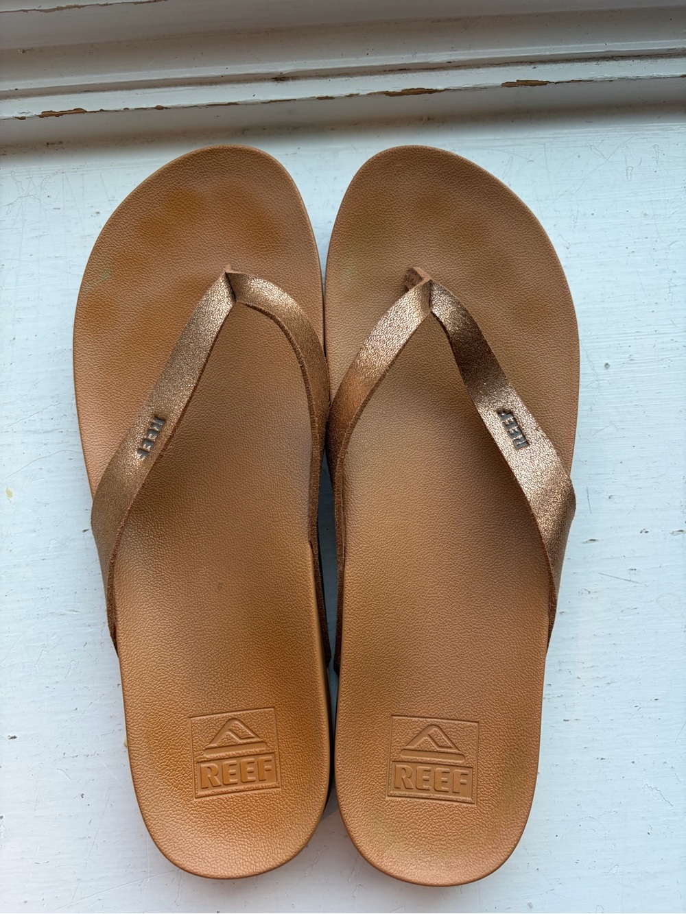 Reef Women's Bronze Tan Flip Flop Sandals